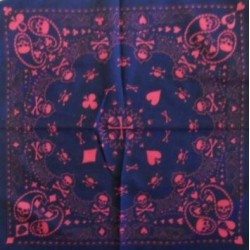 Foulard bandana à motif de...