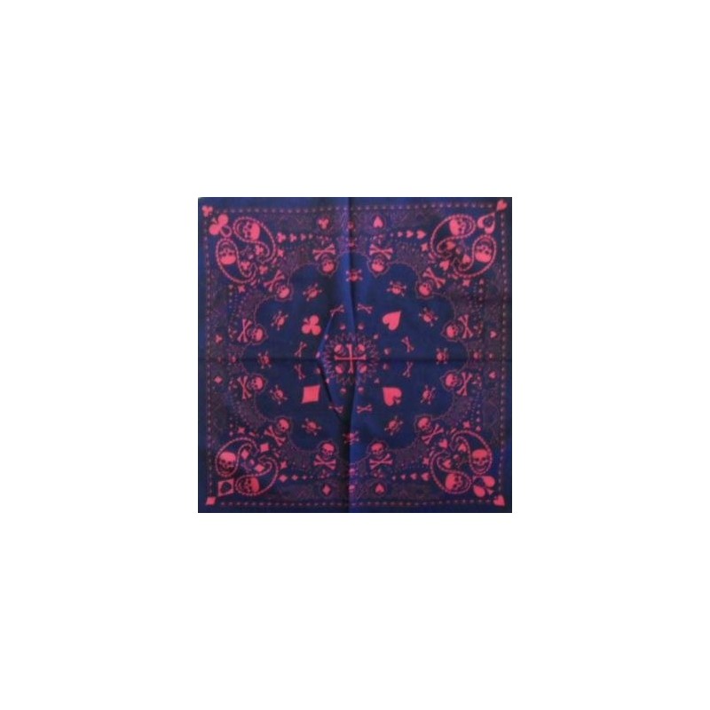 Foulard bandana à motif de crâne 3