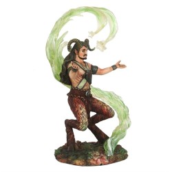 Figura de mago elemental de tierra de Anne Stokes