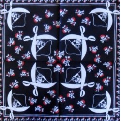 Foulard bandana motif tête...