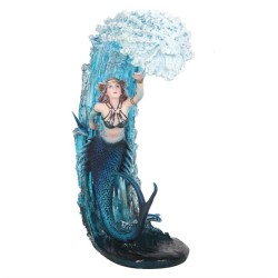 Figura de hechicera elemental de agua de Anne Stokes