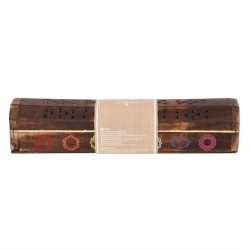 Chakra Wooden Mixed Incense Box Set