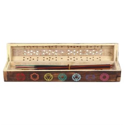 Chakra-Räucherstäbchen-Set aus Holz, gemischt