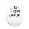 Eat, Drink & Be Scary Stemless Glass