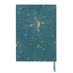 Cuaderno A5 de terciopelo con elemento tierra