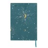 Cuaderno A5 de terciopelo con elemento tierra