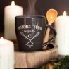 Witches Brew Coffee Co. Juego de taza y cuchara