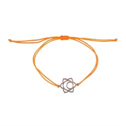 Sakralchakra-Charm-Armband