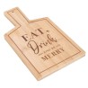 Eat, Drink and Be Merry Bamboo Serving Board