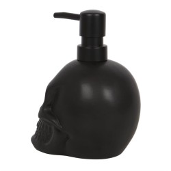 Black Skull Soap Dispenser