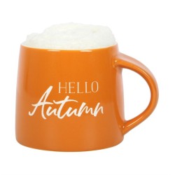 Conjunto de taza y calcetines Hello Autumn