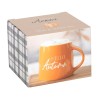 Conjunto de taza y calcetines Hello Autumn