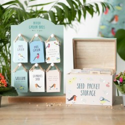 British Garden Birds Samenpaket-Aufbewahrungsbox