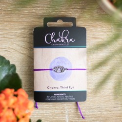 Drittes Auge Chakra Charm Armband