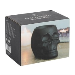 Quemador de aceite de calavera negra