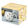 Taza redondeada con estampado de abejas