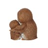 Eule liebt dich immer, Eulen-Mutter- und Baby-Ornament