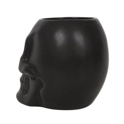 Maceta Calavera Negra