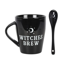 Juego de taza y cuchara de cerveza Witches