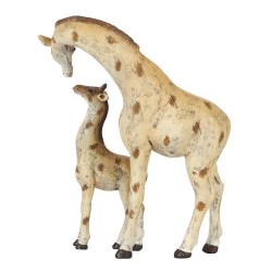 Stand Tall Giraffen-Mutter- und Baby-Ornament