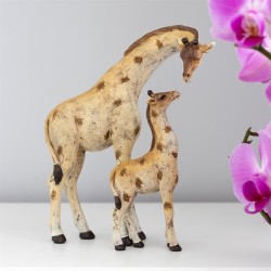 Stand Tall Giraffen-Mutter- und Baby-Ornament