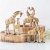 Stand Tall Giraffen-Mutter- und Baby-Ornament