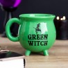 Taza Caldero de Bruja Verde