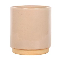 Cream Speckle Blooming Fabulous Plant Pot