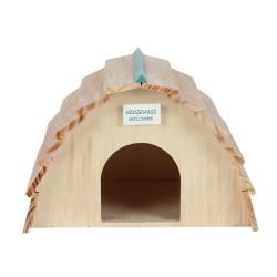 Wooden Hedgehog House