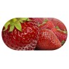 Estuche para lentes de contacto Funky Strawberry con espejo