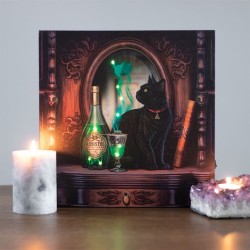 Absinthe Light Up Canvas Plaque von Lisa Parker