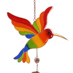 Multicoloured Hummingbird Windchime