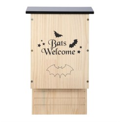 Wooden Bat House