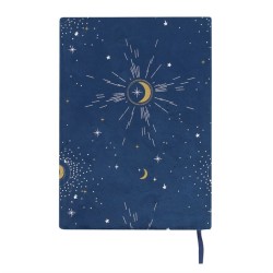 Cuaderno A5 de terciopelo con elemento agua