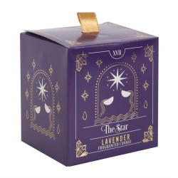 The Star Lavender Tarot Candle