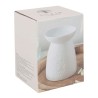 White Ceramic Tree of Life Oil Burner