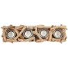 4pc Driftwood Candle Holder