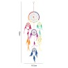 90cm Multi Rainbow Dreamcatcher