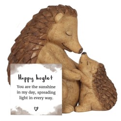 Happy Hoglet Mutter- und Baby-Igel-Ornament