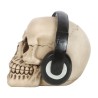 Adorno de Calavera con Auriculares