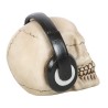 Adorno de Calavera con Auriculares