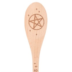 Little Witch in All of Us Wooden Pentagram Spoon