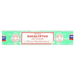 12 Packungen Eukalyptus-Räucherstäbchen von Satya