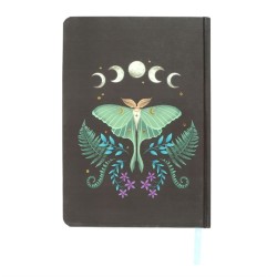 Luna Moth A5 Notizbuch