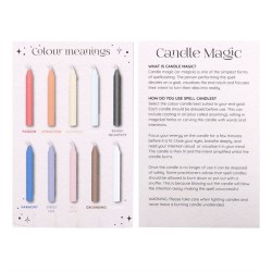 Paquete de 12 velas mágicas de colores mezclados