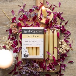 Pack de 12 Velas Hechizas de Felicidad