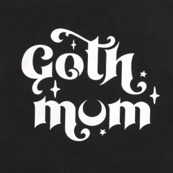 Bolso Tote Goth Mum De Polialgodón