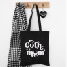 Bolso Tote Goth Mum De Polialgodón