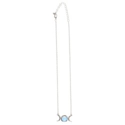 Opalite Triple Moon Necklace Card