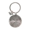 Round Bat Shit Crazy Keyring